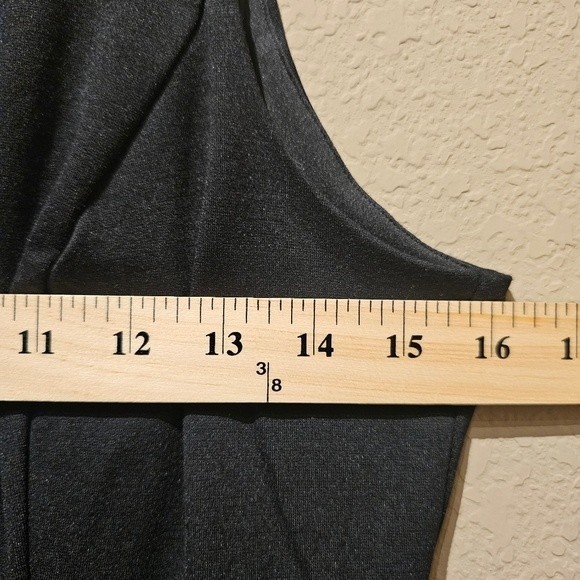 White House Black Market A Line High Neck Black Dress Size 10 - Picture 7 of 7